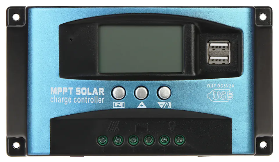 ⁨REGULATOR SOLARNY ŁADOWANIA AKUMULATORÓW SCC-40A-MPPT-LCD-M2⁩ w sklepie Wasserman.eu