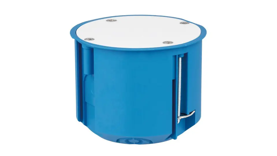 ⁨Flush-mounted box 70mm regips blue with cover PV70 32150203 /12pcs/⁩ at Wasserman.eu