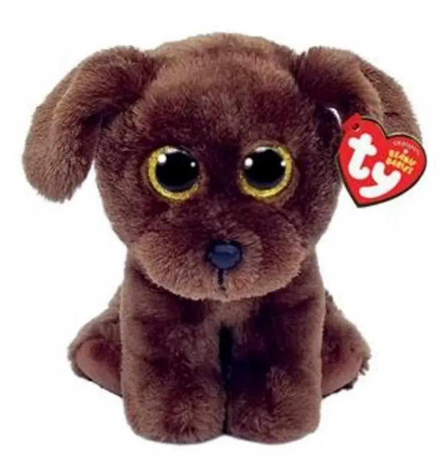 ⁨Beanie Babies Nuzzle - brązowy pies 15cm⁩ w sklepie Wasserman.eu