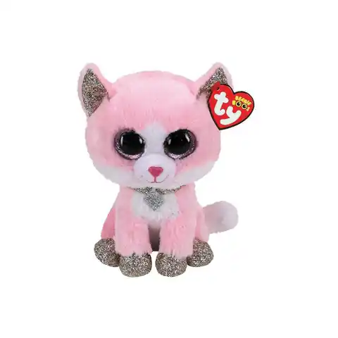 ⁨Beanie Boos Fiona - Różowy kot 15cm⁩ w sklepie Wasserman.eu