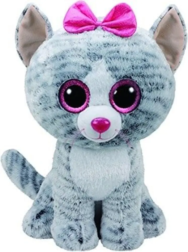 ⁨Beanie Boos Kiki - Szary Kot 42cm⁩ w sklepie Wasserman.eu