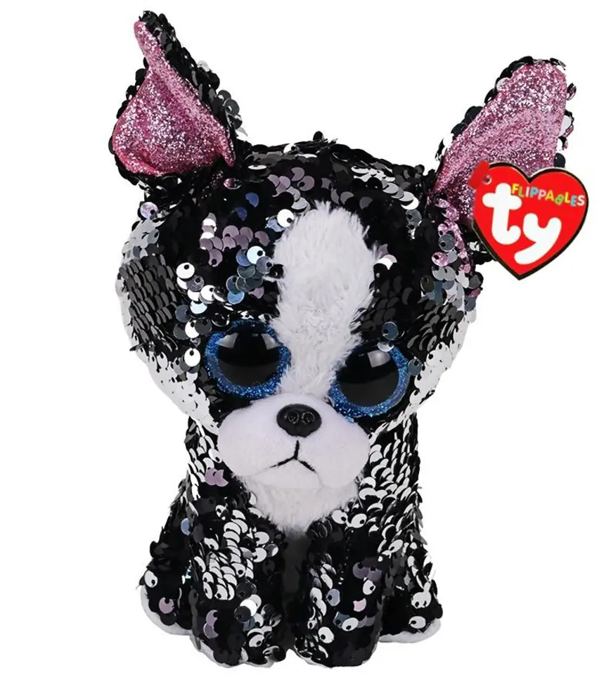 Beanie Boos Portia - Cekinowy Terier 24cm w sklepie Wasserman.eu