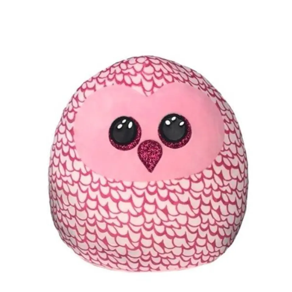 ⁨Squish-a-Boos Pinky różowa sowa 30 cm⁩ w sklepie Wasserman.eu