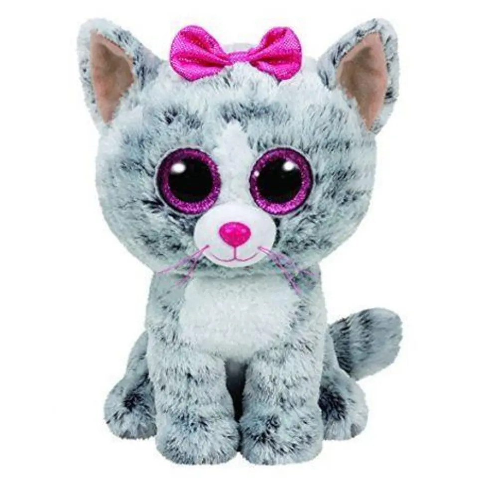 ⁨Plush toy TY Beanie Boos Kiki - Cat, 24 cm⁩ at Wasserman.eu