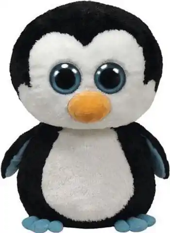 ⁨Plush toy TY Beanie Boos Waddles - Penguin, 15 cm⁩ at Wasserman.eu