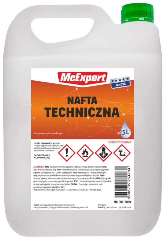 ⁨NAFTA TECHNICZNA 5L⁩ w sklepie Wasserman.eu