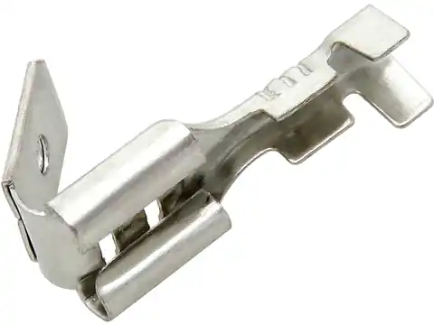 ⁨5698#                Konektor nieizol.żeński 6.3mm zaczep⁩ w sklepie Wasserman.eu