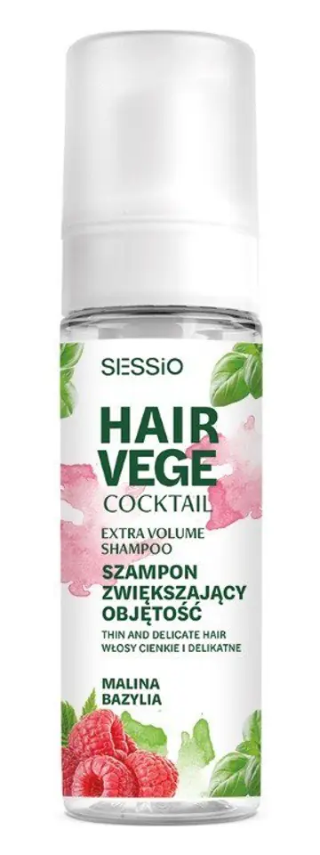 ⁨CHANTAL SESSIO HAIR VEGE Szampon w piance malina⁩ w sklepie Wasserman.eu