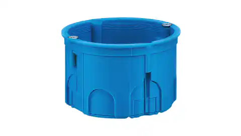 ⁨Flush-mounted box 40mm deep with screws blue Z60Kw 34049203⁩ at Wasserman.eu