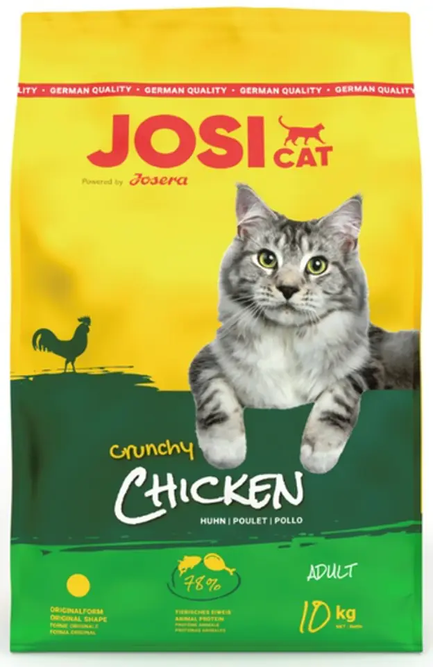 ⁨Josera JosiCat Crunchy Chicken 10kg⁩ w sklepie Wasserman.eu