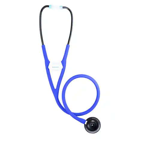⁨NOVAMA EXPERT DR520 - CIEMNOSZARY Stetoskop Premium z klasyczną dwutonową głowicą kardiologiczną i silikonowym przewodem⁩ w sklepie Wasserman.eu