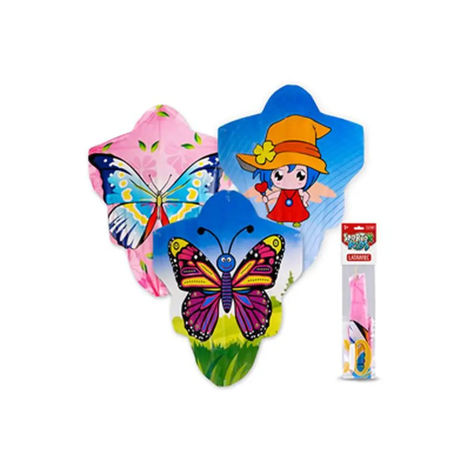 ⁨KITE COLORFUL PATTERNS FOR KIDS BUTTERFLY EDU FUN⁩ at Wasserman.eu