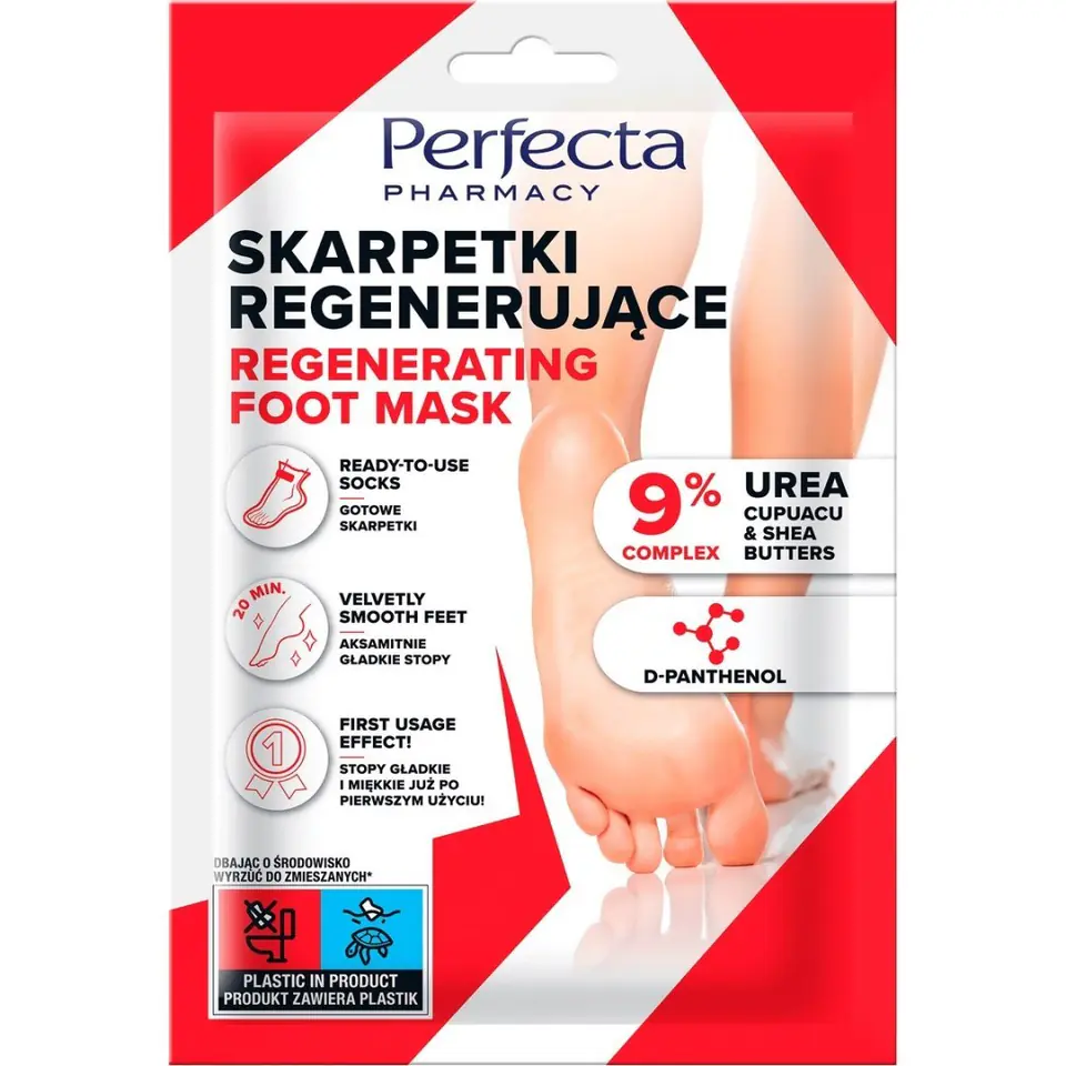 ⁨PERFECTA Pharmacy Skarpetki regenerujące do stóp 1op.⁩ w sklepie Wasserman.eu