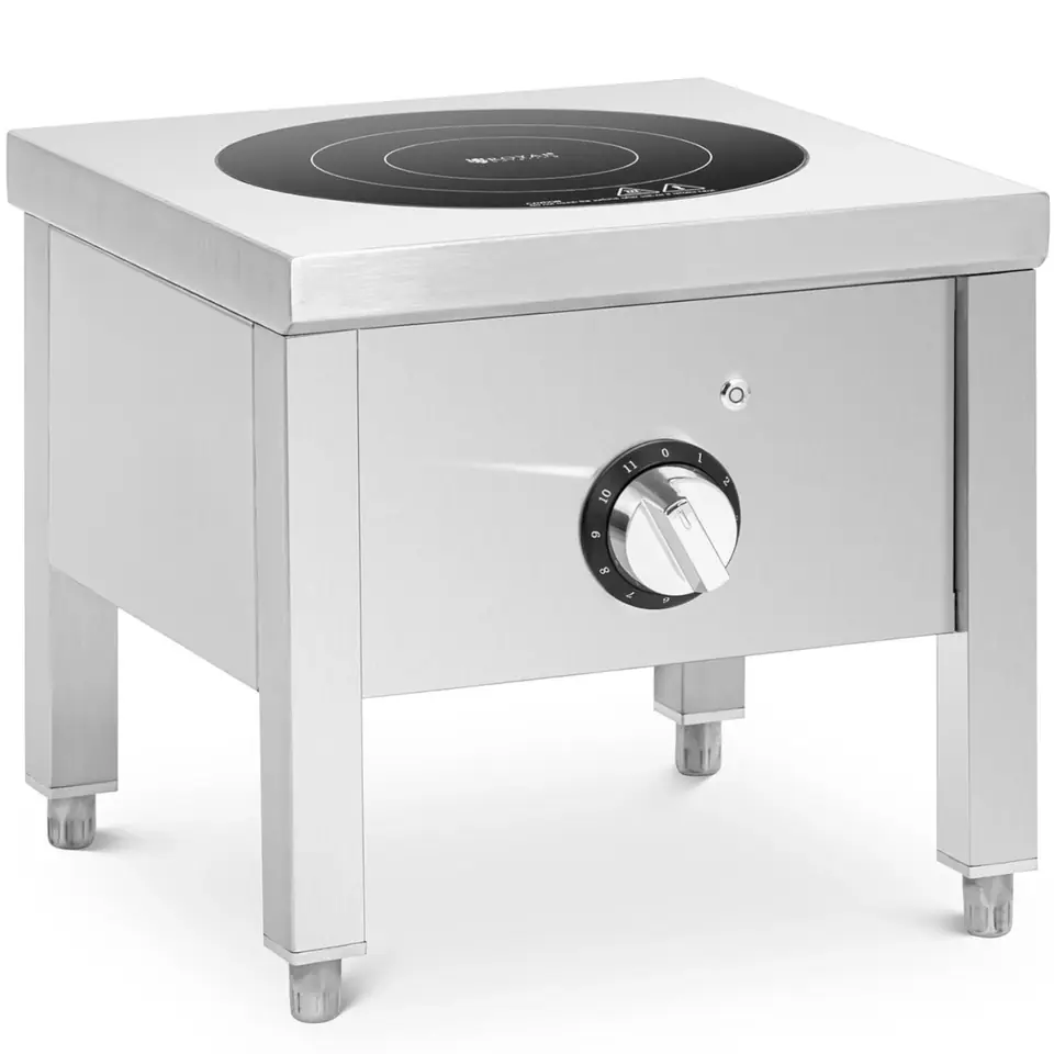 ⁨Taboret gastronomiczny indukcyjny śr. 29.5 cm  400 V 5000 W⁩ w sklepie Wasserman.eu