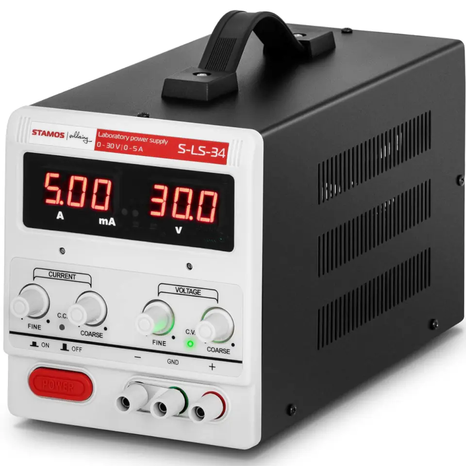 Zasilacz laboratoryjny serwisowy 0-30 V 0-5 A DC 205 W w sklepie Wasserman.eu