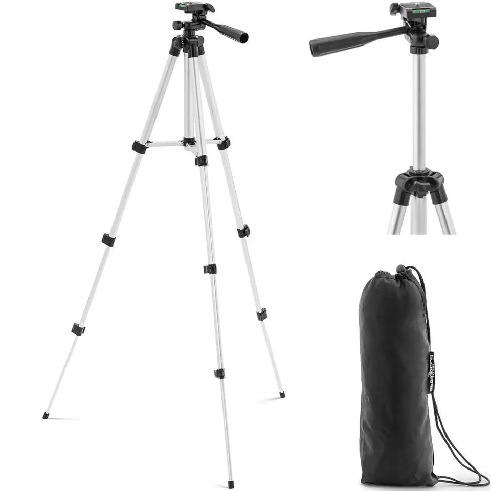 ⁨Statyw tripod do lasera krzyżowego aparatu 35-100 cm gwint 1/4''⁩ w sklepie Wasserman.eu