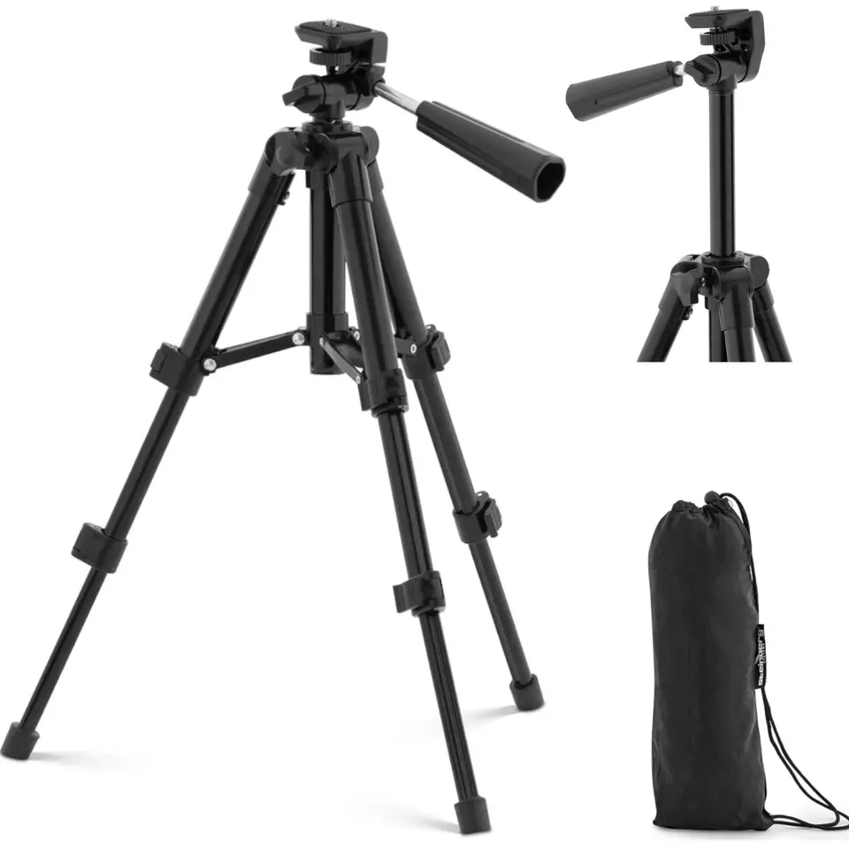 ⁨Statyw tripod do lasera krzyżowego aparatu 27.5-47.5 cm gwint 1/4''⁩ w sklepie Wasserman.eu