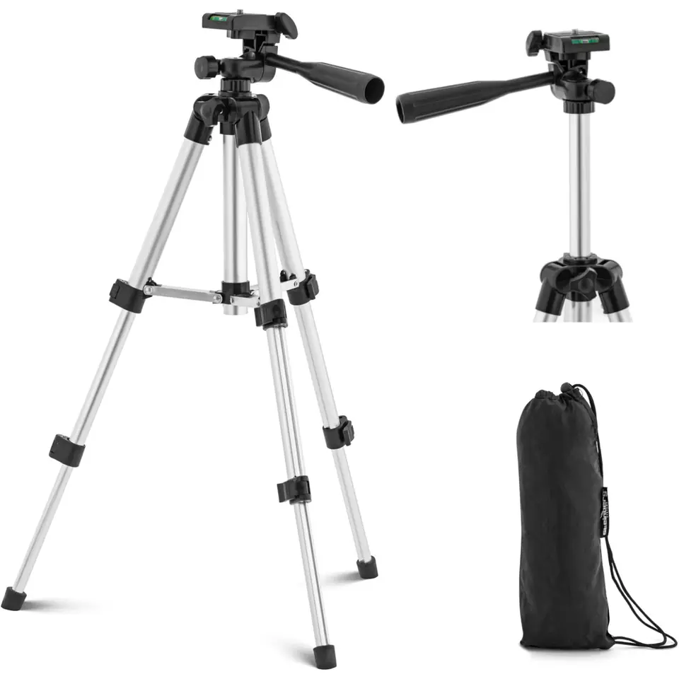 ⁨Statyw tripod do lasera krzyżowego aparatu 27-60 cm gwint 1/4''⁩ w sklepie Wasserman.eu