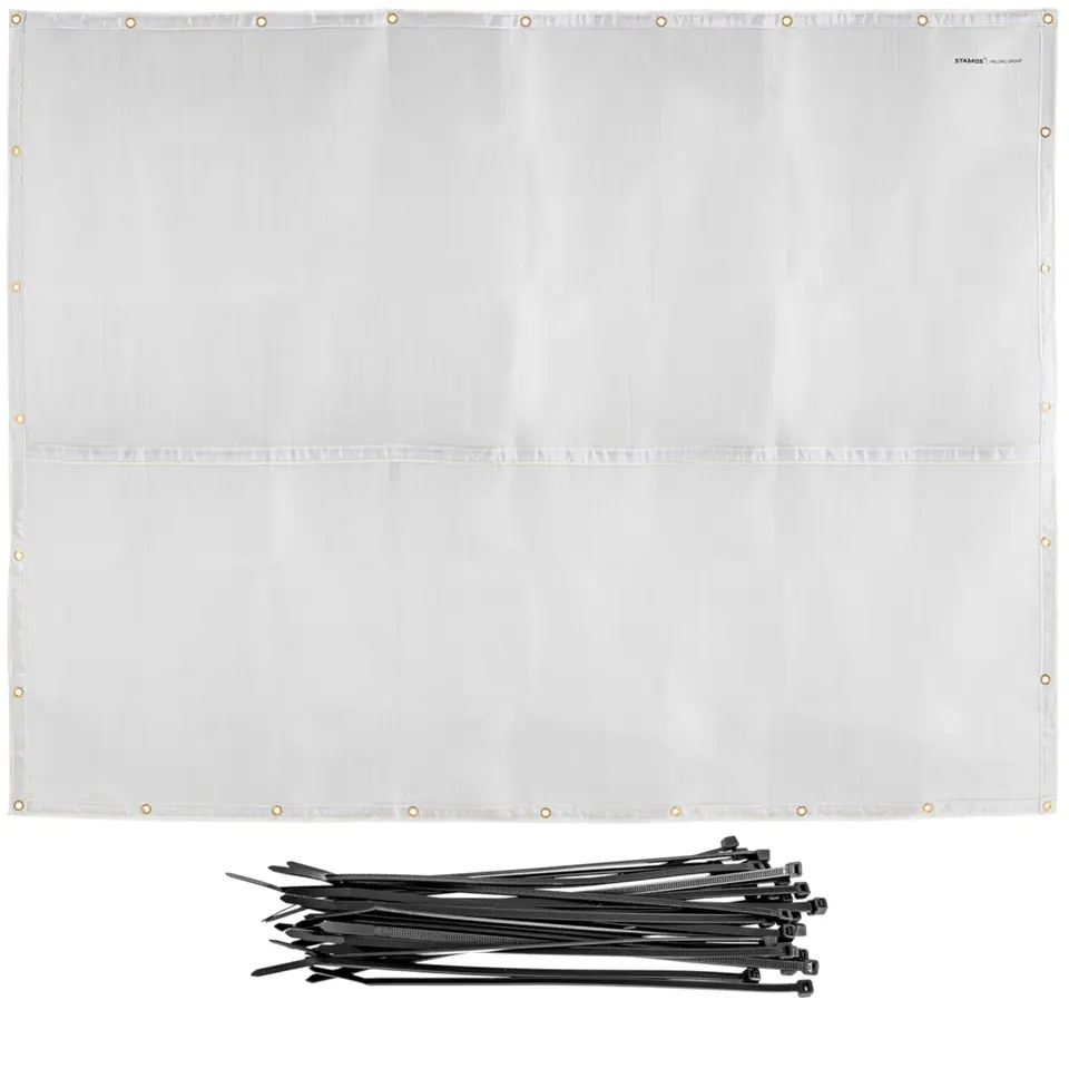 Kurtyna koc spawalniczy żaroodporny 1000C 236x174cm w sklepie Wasserman.eu