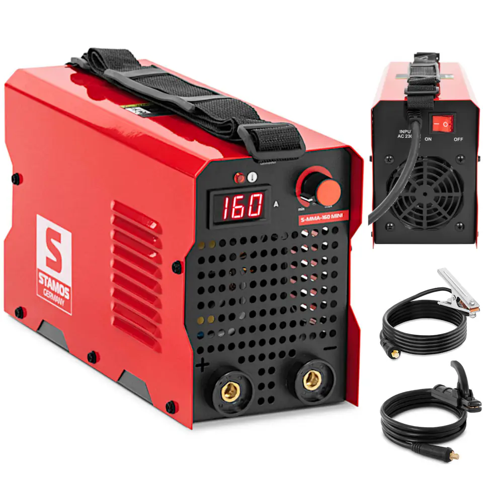 Spawarka inwertorowa IGBT MMA cykl 100% HotStart AntiStick 230V 160A w sklepie Wasserman.eu