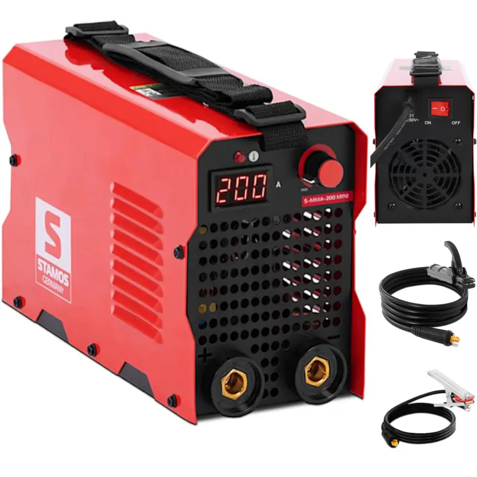 Spawarka inwertorowa IGBT MMA cykl 100% HotStart AntiStick 230V 200A w sklepie Wasserman.eu