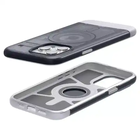 ⁨Etui Spigen Classic C1 Mag do MagSafe do iPhone 15 Pro graphite⁩ w sklepie Wasserman.eu