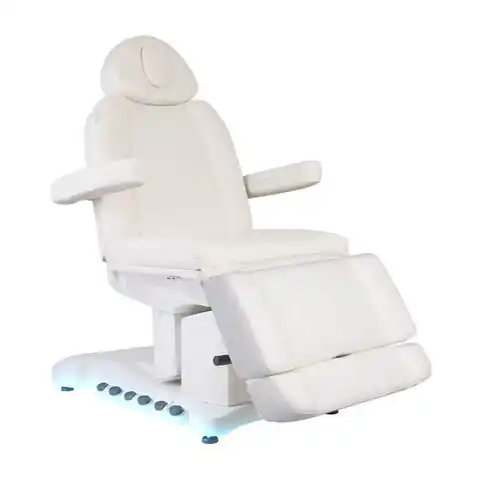 ⁨Cosmetic chair elektr. Azzurro 708B Exclusive 3 siln. Heated⁩ at Wasserman.eu