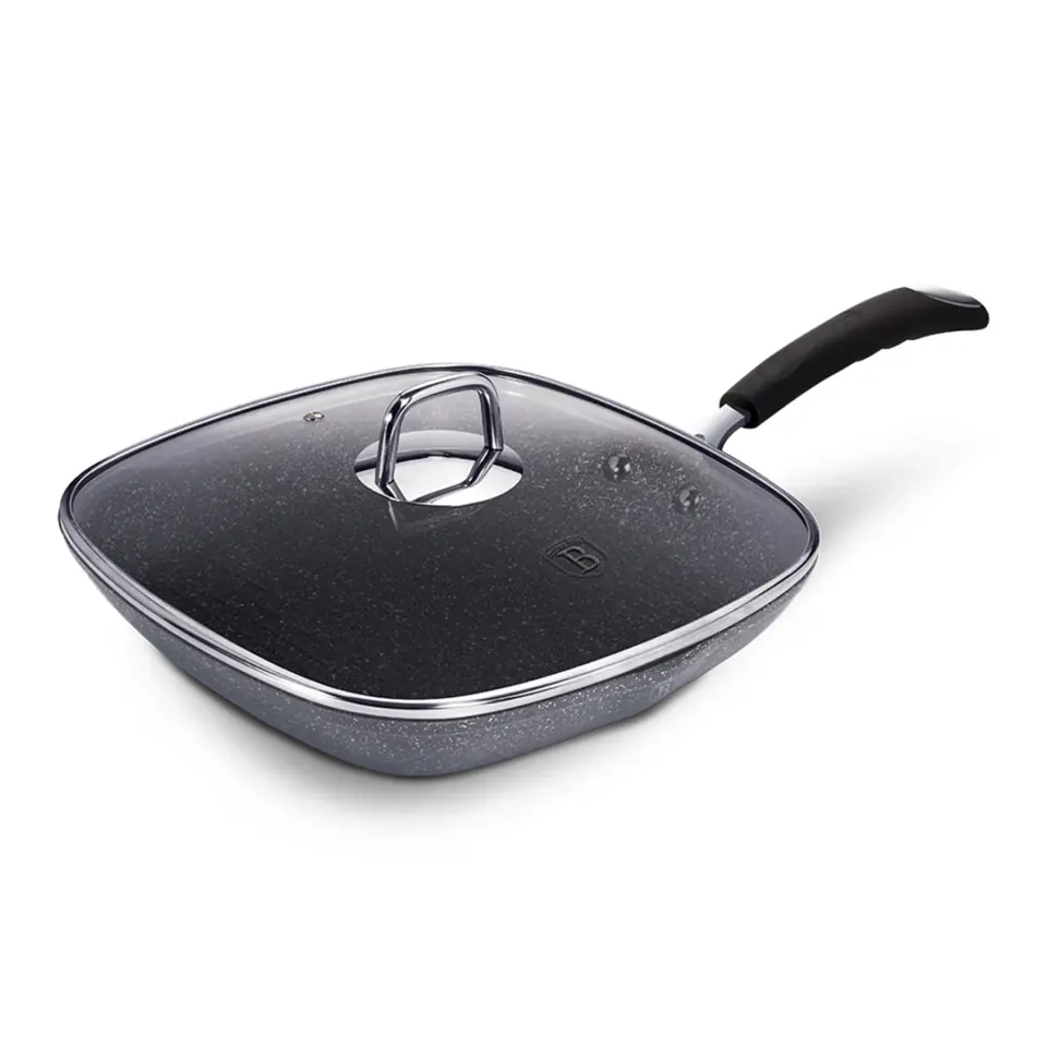 PATELNIA GRILLOWA GRANITOWA BERLINGER HAUS 28cm BH-6108 w sklepie Wasserman.eu