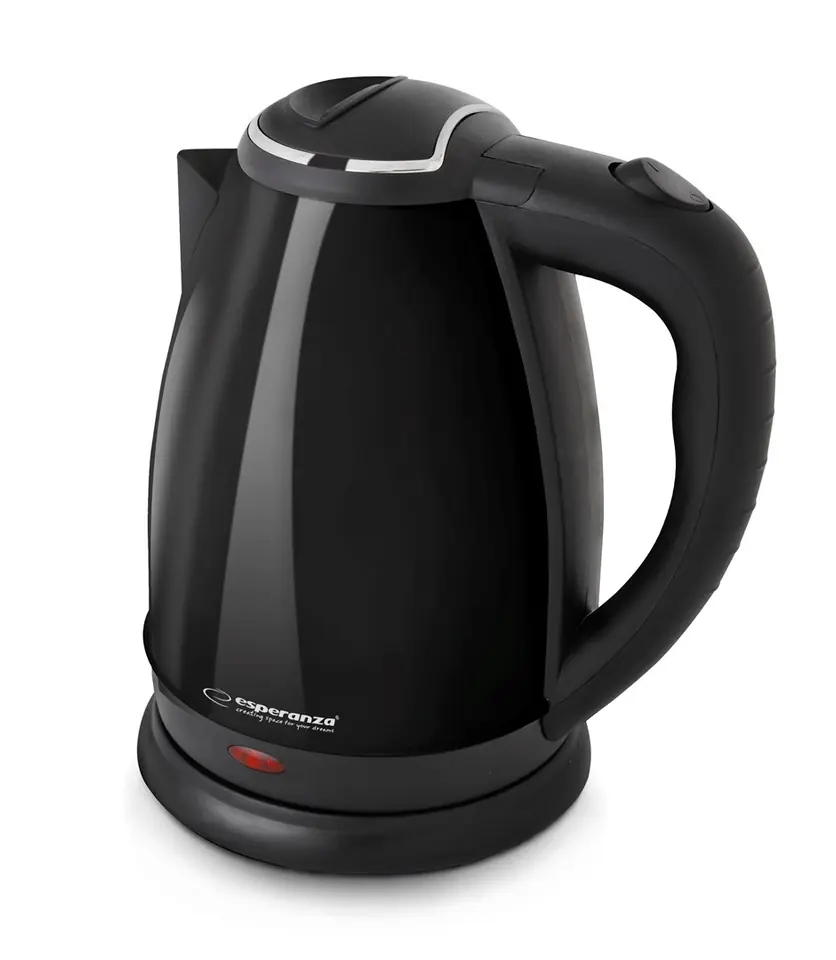 ⁨Esperanza EKK113K Electric kettle 1.8 L Black⁩ at Wasserman.eu