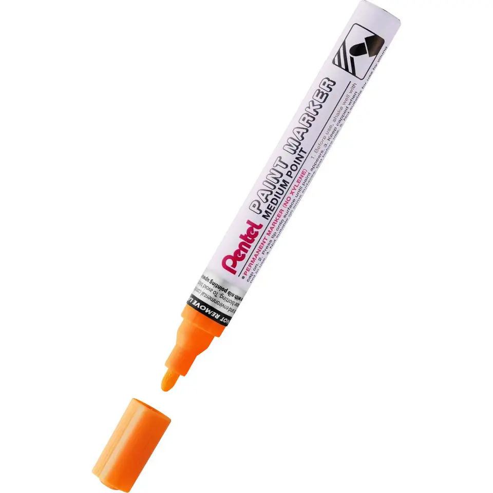 ⁨Marker olejowy pomarańczowy MMP10-F PENTEL⁩ w sklepie Wasserman.eu