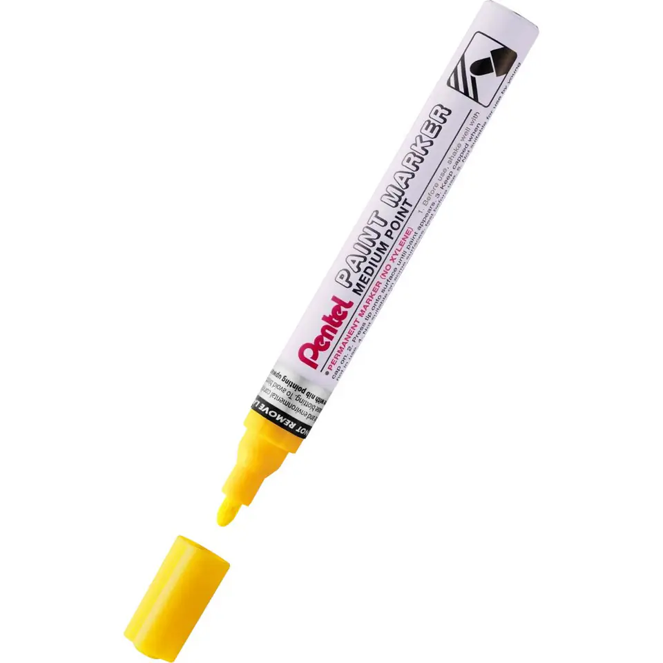 ⁨Marker olejowy żółty MMP10-G PENTEL⁩ w sklepie Wasserman.eu