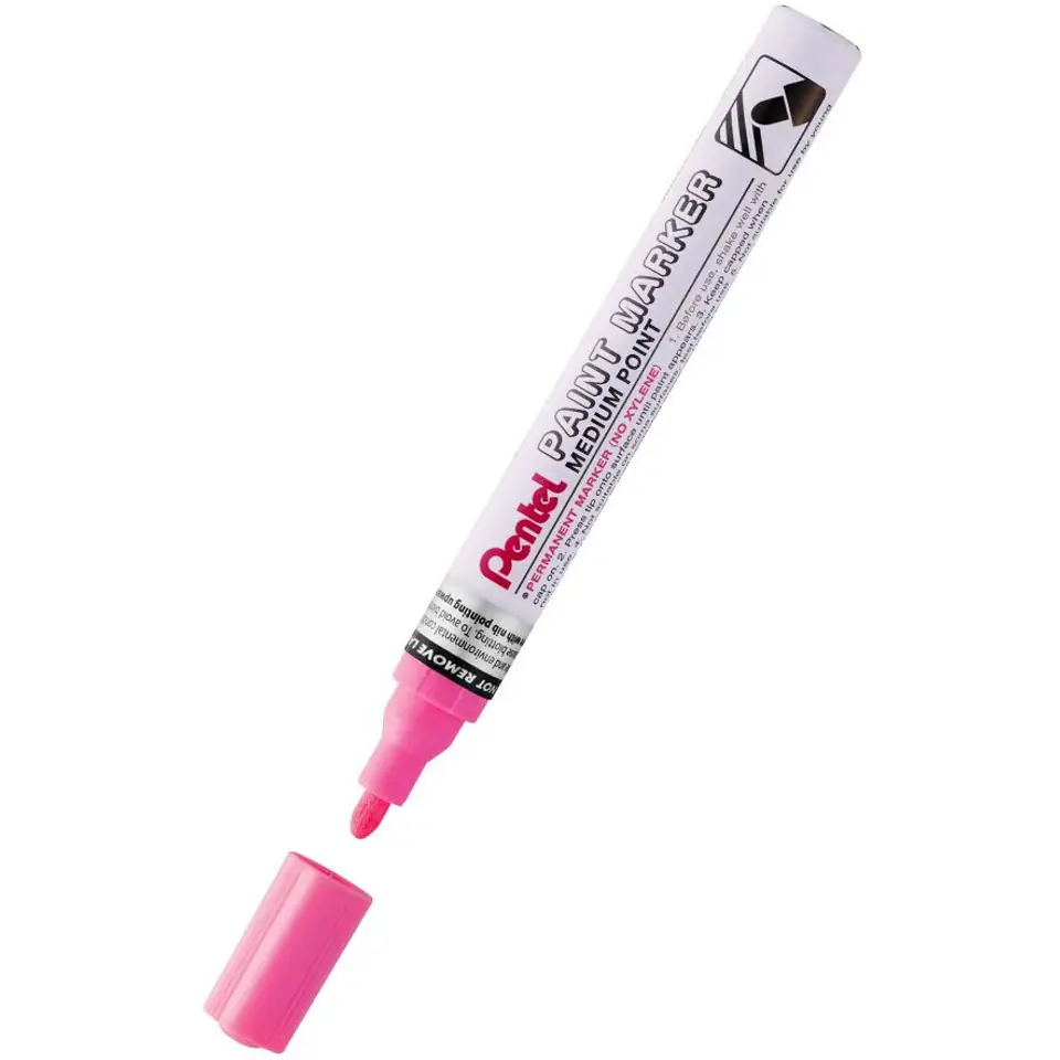 ⁨Marker olejowy różowy MMP10-P PENTEL⁩ w sklepie Wasserman.eu