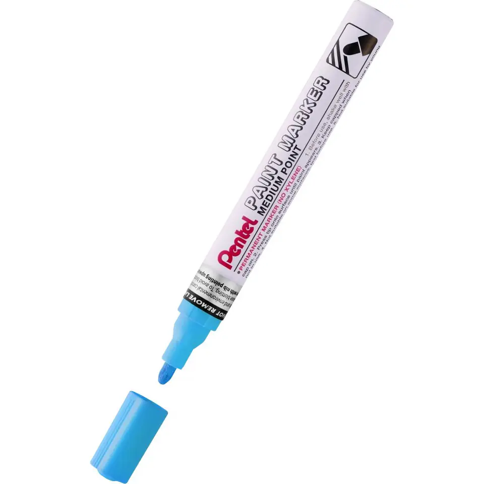 ⁨Marker olejowy błękitny MMP10-S PENTEL⁩ w sklepie Wasserman.eu