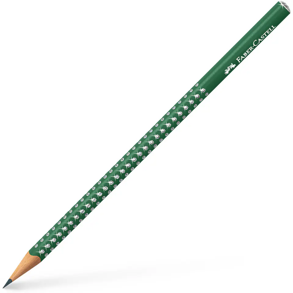 ⁨Ołówek SPARKLY PEARLY ciemnozielony 118239 FABER CASTELL⁩ w sklepie Wasserman.eu