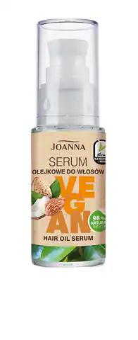 ⁨JOANNA Vegan Pielęgnujące Serum olejkowe do włosów 25g⁩ w sklepie Wasserman.eu