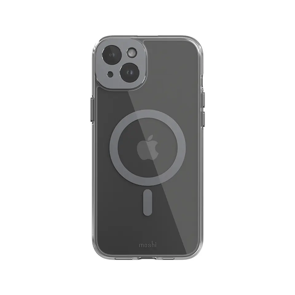 ⁨Moshi iGlaze MagSafe - Etui iPhone 15 Plus (Meteorite Gray)⁩ w sklepie Wasserman.eu