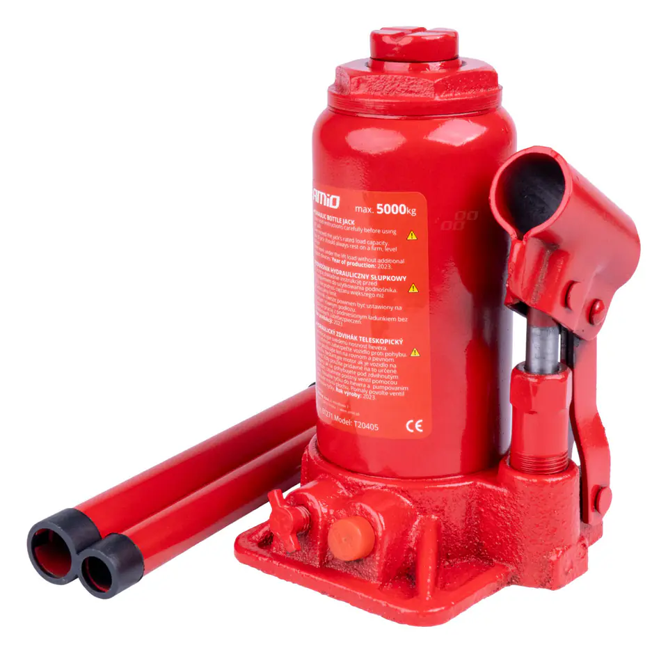 Podnośnik hydrauliczny słupkowy 5t 5000 kg amio-01271 w sklepie Wasserman.eu