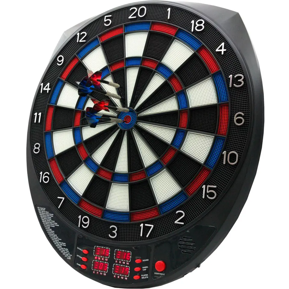 DART ELEKTRONICZNY Z ZASILACZEM I 4 LICZNIKAMI DELUXE 56.5 CM ENERO PRO w sklepie Wasserman.eu