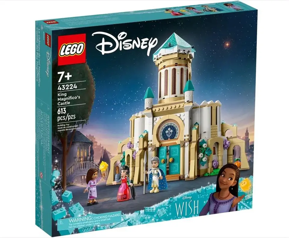 ⁨Lego DISNEY 43224 Zamek króla Magnifico⁩ w sklepie Wasserman.eu