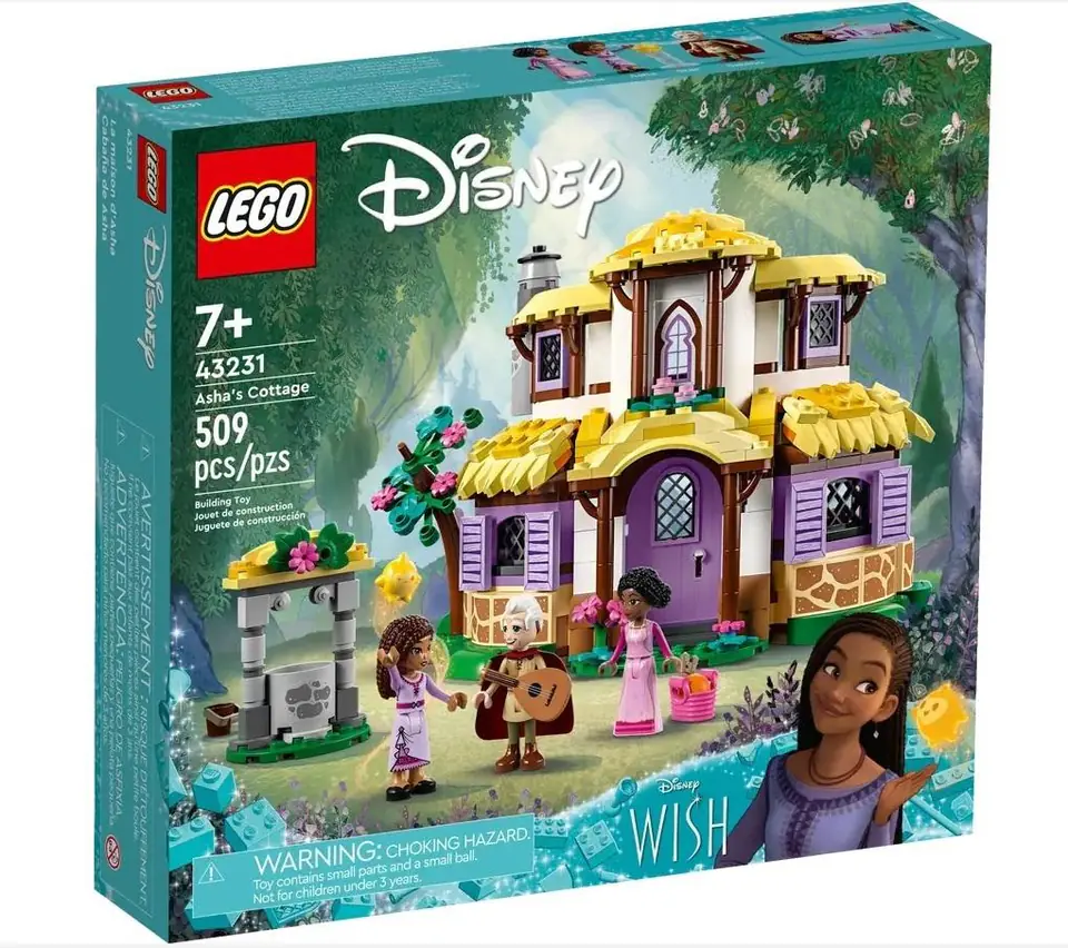 ⁨LEGO DISNEY 43231 ASHA'S COTTAGE⁩ at Wasserman.eu