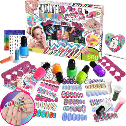 ⁨ATELIER GLAMOUR COLORFUL NAILS⁩ at Wasserman.eu