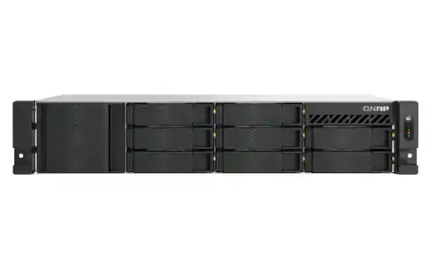 ⁨QNAP TS-855EU-RP NAS Rack (2U) Ethernet LAN Black C5125⁩ at Wasserman.eu