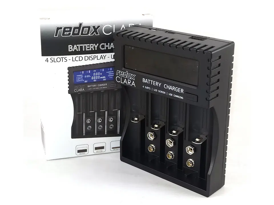 Ładowarka REDOX CLARA AAA / AA x4 w sklepie Wasserman.eu