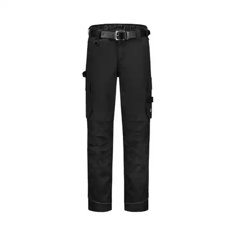 ⁨Spodnie Robocze Malfini Work Pants Twill Cordura Stretch MLI (kolor Czarny, rozmiar 45)⁩ w sklepie Wasserman.eu