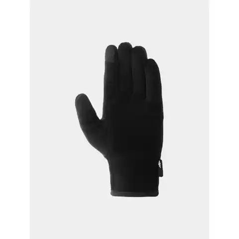⁨Rękawiczki 4F CAS U047 głęboka czerń 4FAW23AGLOU047 (kolor Czarny, rozmiar M)⁩ w sklepie Wasserman.eu