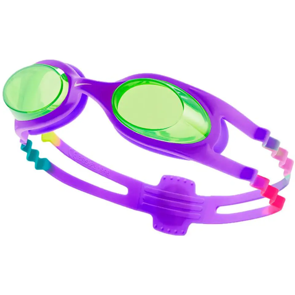 ⁨Okulary pływackie Nike Os Chrome Jr NESSD166 (kolor Fioletowy)⁩ w sklepie Wasserman.eu