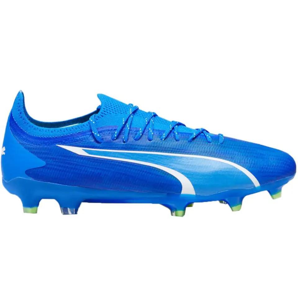 ⁨Buty Piłkarskie Puma Ultra Ultimate M FG/AG 107311 (kolor Niebieski, rozmiar 41)⁩ w sklepie Wasserman.eu