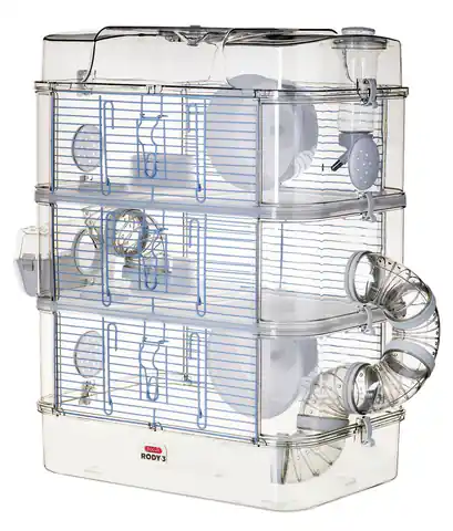 ⁨ZOLUX Rody3 Trio White - cage for rodents - 1 piece⁩ at Wasserman.eu
