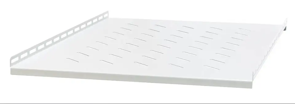 ⁨EMITERNET Shelf for free-standing cabinets, 1000 mm deep (e.g. EM/SH05D-8042), dimensions 465x700 mm (width x height), gray EM/SH-J018-810⁩ at Wasserman.eu