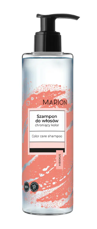 ⁨MARION Szampon do włosów chroniący kolor HIBISKUS 300 ml⁩ w sklepie Wasserman.eu